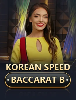 Korean Speed Baccarat, table B game artwork