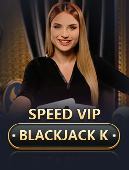 Speed VIP Blackjack, table K game artwork
