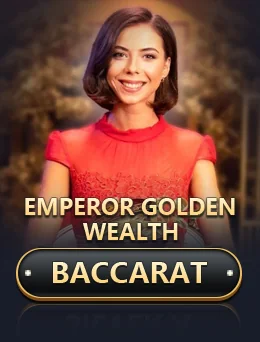 Emperor golden wealth baccarat game artwork