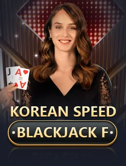 Korean speed blackjack F game artwork