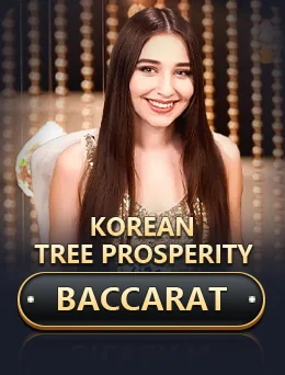 Korean prosperity tree baccarat game artwork