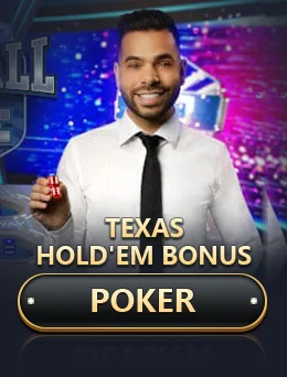 Texas hold'em bonus poker game artwork