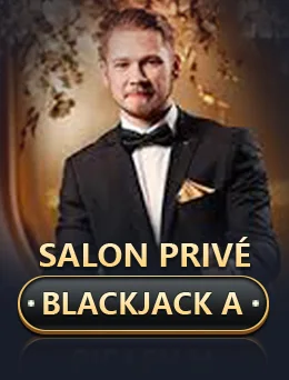 Salon Privé Blackjack a game artwork