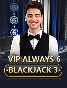 VIP Always 6 Blackjack 3 game artwork